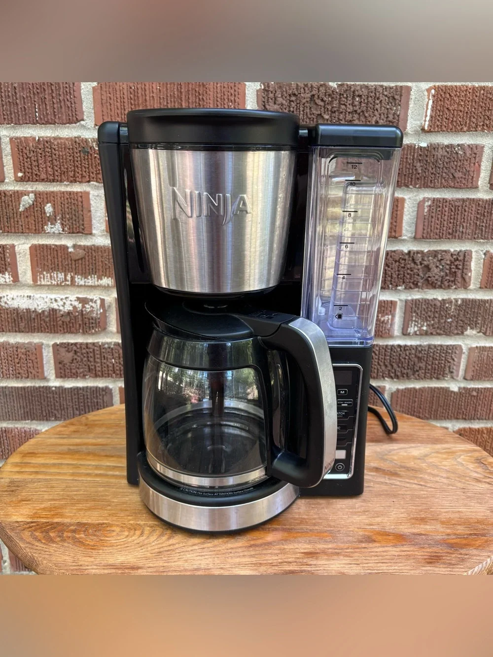 Ninja CE200 69 12-Cup Programmable Filter Coffee Maker 60 oz Silver/Black Works